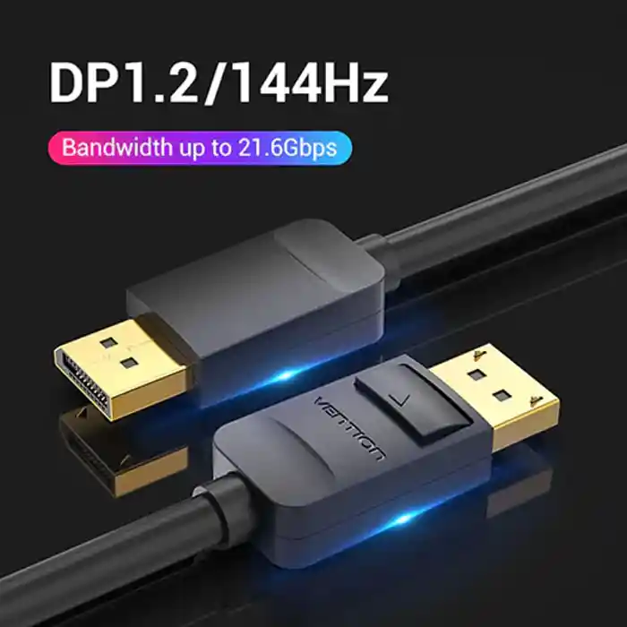 Vention HACBJ Male to Male 5M DP Cable